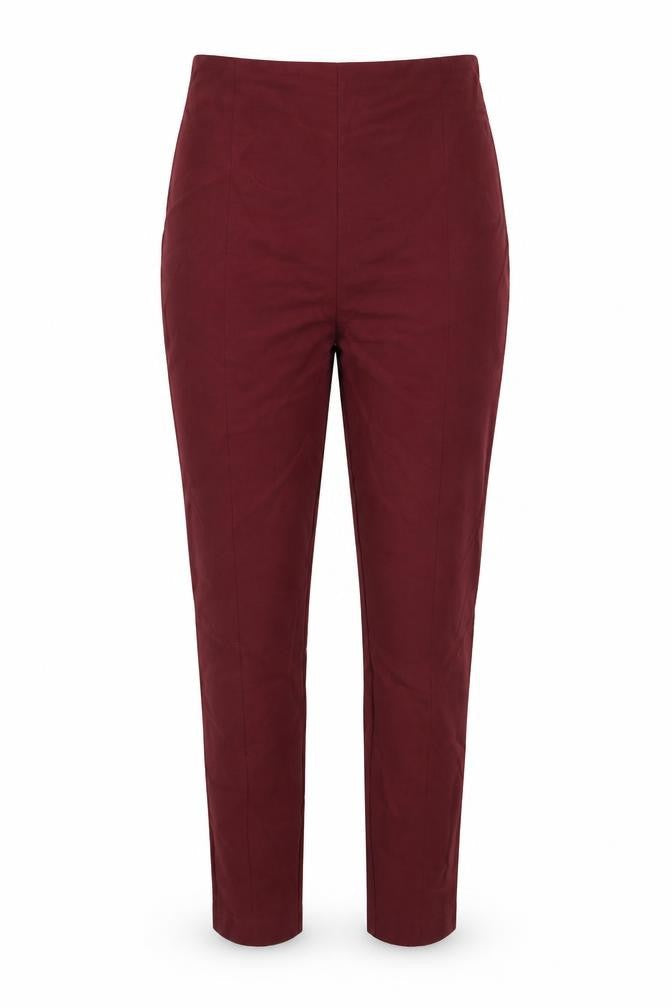Womens UK Size 10 ASOS Slim Fit  Red Trousers