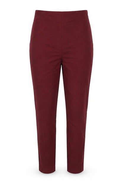Womens UK Size 10 ASOS Slim Fit  Red Trousers