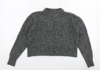 Womens UK Size 8 Atmosphere Grey Pullover Jumper