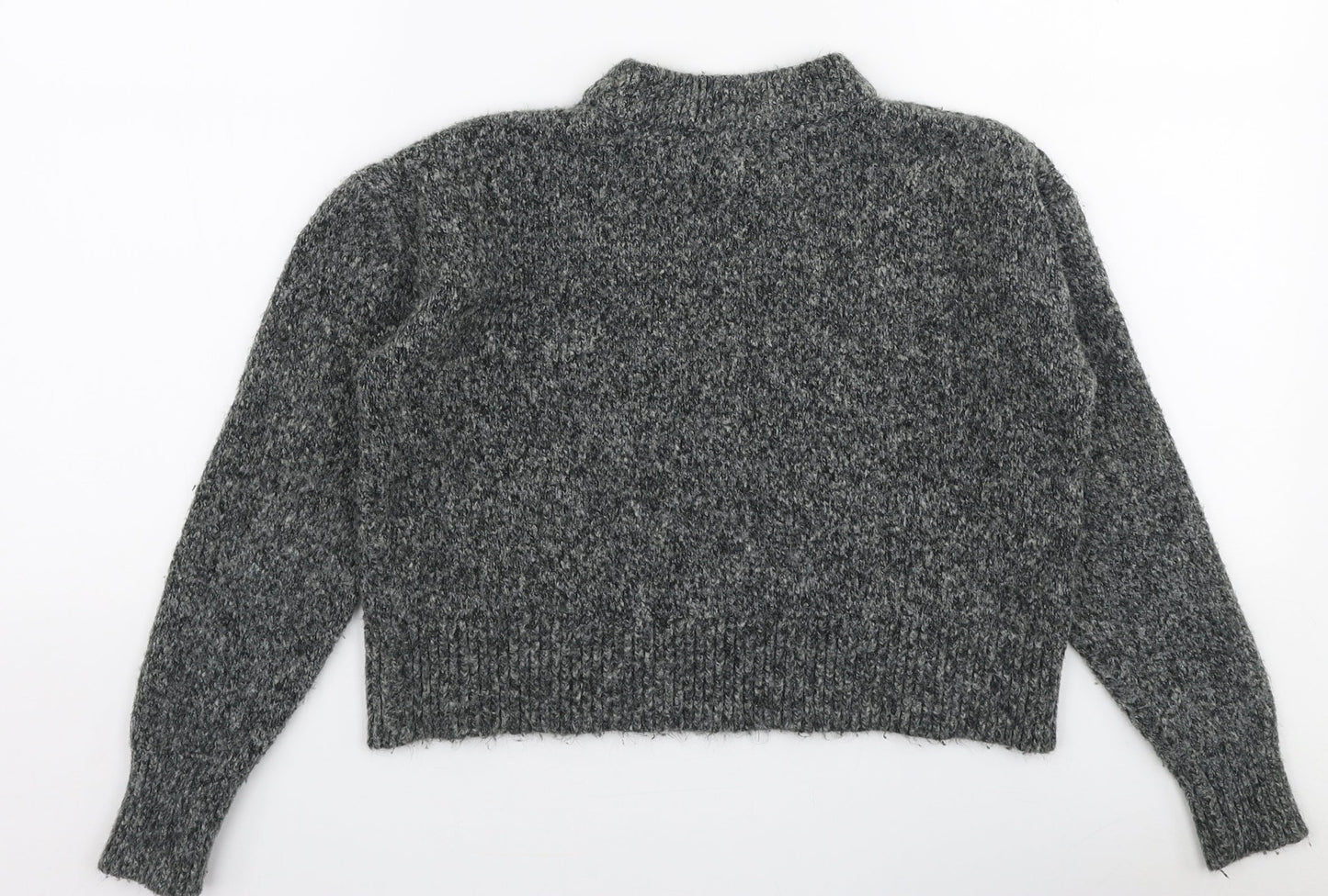 Womens UK Size 8 Atmosphere Grey Pullover Jumper