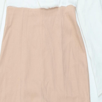 Missguided Womens Multicoloured  Polyester Jumpsuit One-Piece Size 10 L32 in Zip