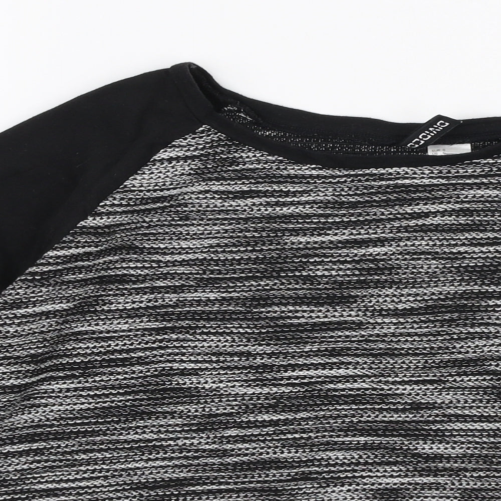 Womens UK Size S H&M Black Pullover Jumper