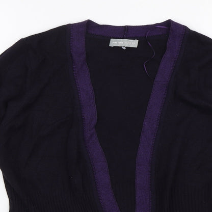 Womens UK Size 12 Per Una Purple Cardigan Jumper