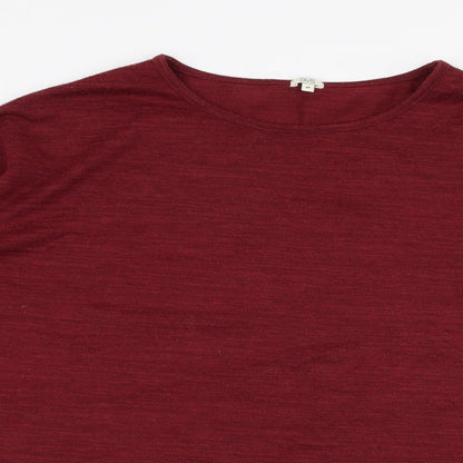Womens UK Size M OVS Red Pullover Jumper