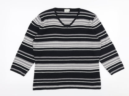 Womens UK Size M OPUS Multicoloured Pullover Jumper