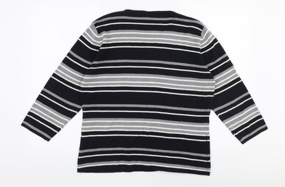 Womens UK Size M OPUS Multicoloured Pullover Jumper
