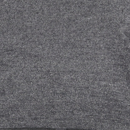 George Womens Grey V-Neck  Acrylic Cardigan Jumper Size 14