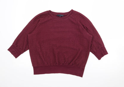 Womens UK Size XS French Connection Purple Pullover Jumper