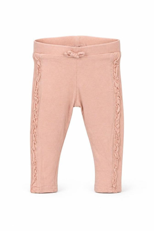 Primark Girls Beige  Cotton Pedal Pusher Leggings Size 6-9 Months