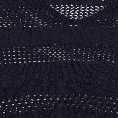 F&F Womens Blue V-Neck  Acrylic Pullover Jumper Size 12