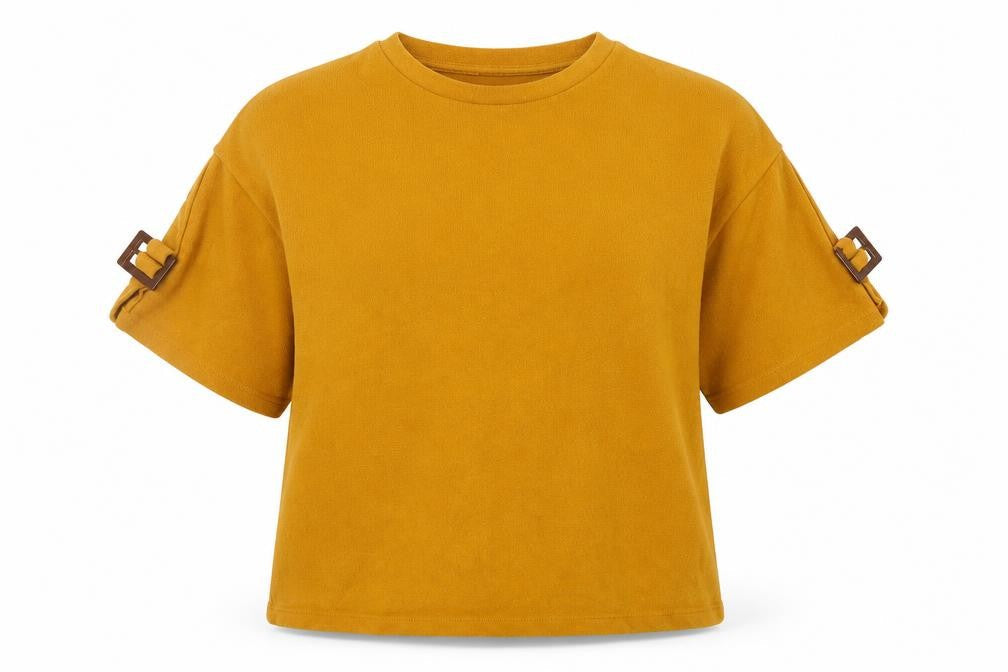Womens UK Size 12 F&F Yellow Pullover Jumper