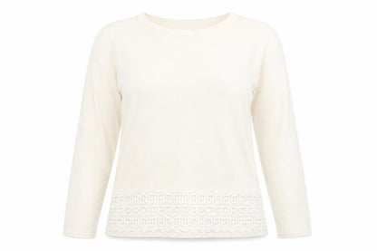 Womens UK Size 18 Dorothy Perkins Ivory Pullover Jumper