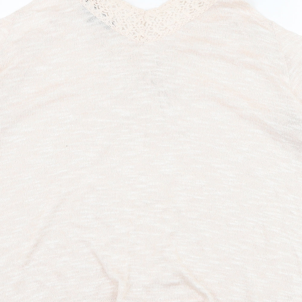 Womens UK Size 14 New Look Pink Pullover Jumper