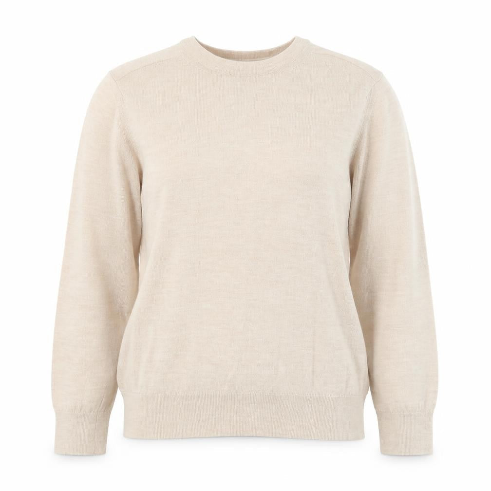 Womens UK Size 12 Marks and Spencer Beige Pullover Jumper