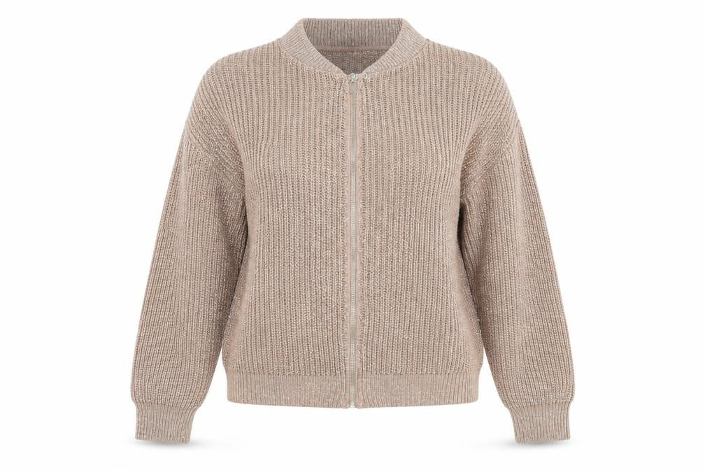 Womens UK Size 12 Atmosphere Pink Full Zip Jumper
