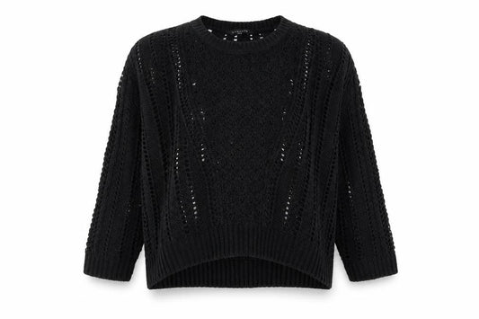 Womens UK Size M Peacocks Black Pullover Jumper