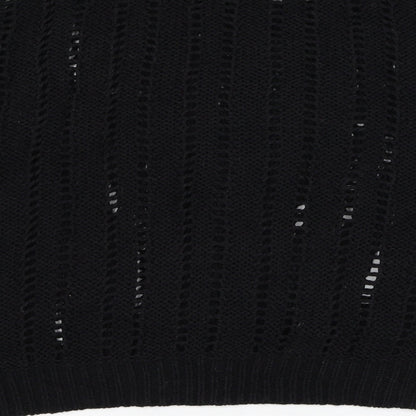 Womens UK Size M Peacocks Black Pullover Jumper