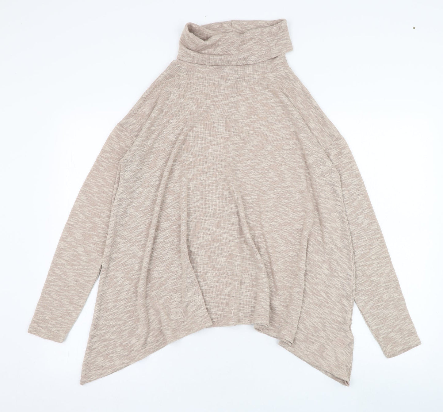 Womens UK Size 12 New Look Beige Pullover Jumper