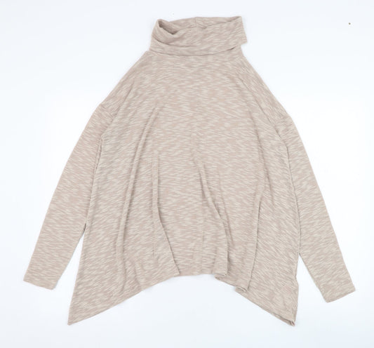 Womens UK Size 12 New Look Beige Pullover Jumper