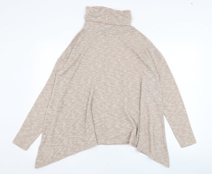 Womens UK Size 12 New Look Beige Pullover Jumper