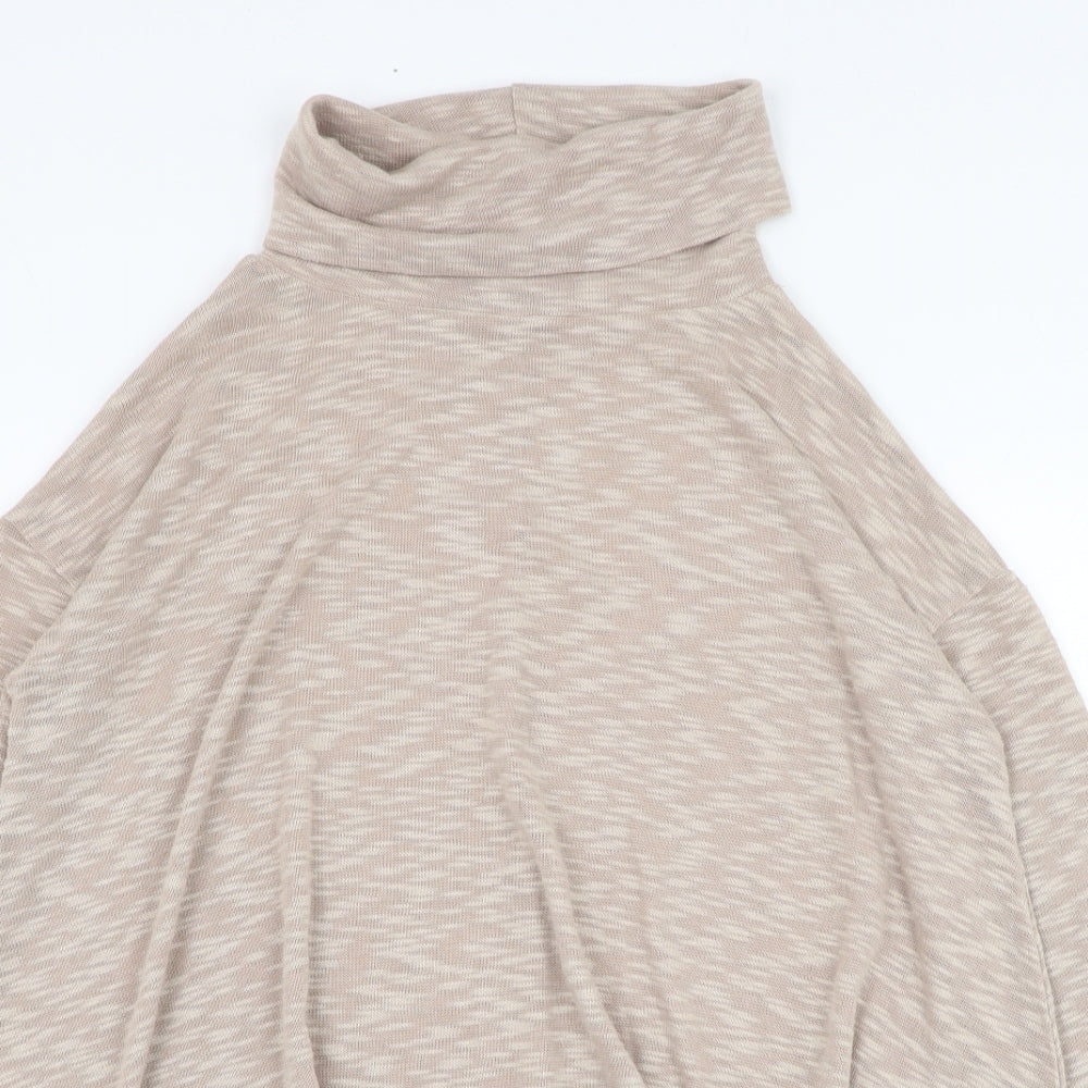 Womens UK Size 12 New Look Beige Pullover Jumper