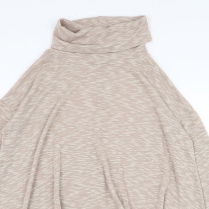 Womens UK Size 12 New Look Beige Pullover Jumper