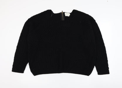 Womens UK Size 18 NEXT Black Pullover Jumper