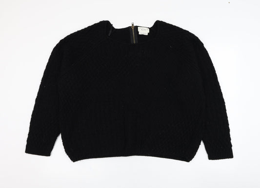 Womens UK Size 18 NEXT Black Pullover Jumper