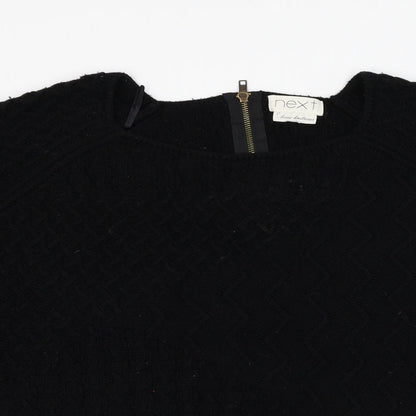 Womens UK Size 18 NEXT Black Pullover Jumper