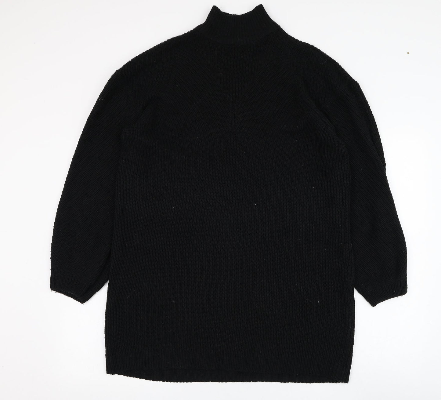 Womens UK Size L Noisy may Black Pullover Jumper
