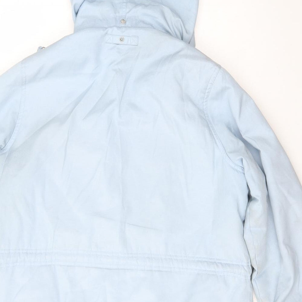 Daxon Womens Blue   Anorak Coat Size L  Zip