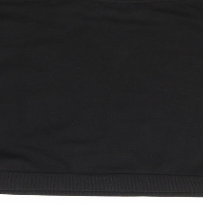 Primark Girls Black  Cotton Pullover Sweatshirt Size 11-12 Years  Pullover - Friends
