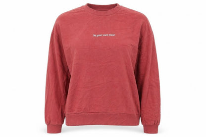 Womens UK Size S Bershka Purple Pullover Sweatshirt