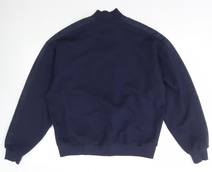 Womens UK Size S ASOS Blue Full Zip Hoodie