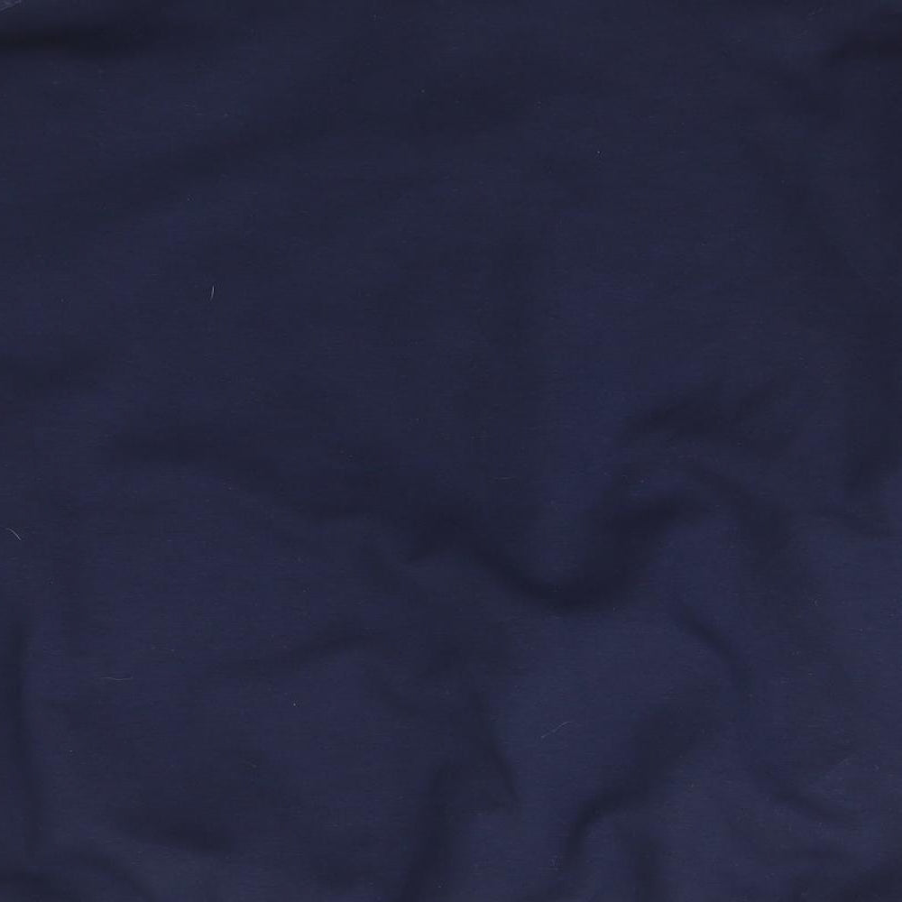 Womens UK Size S ASOS Blue Full Zip Hoodie