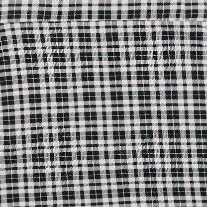 New Look Girls Black Plaid Cotton A-Line Skirt Size 10-11 Years  Regular