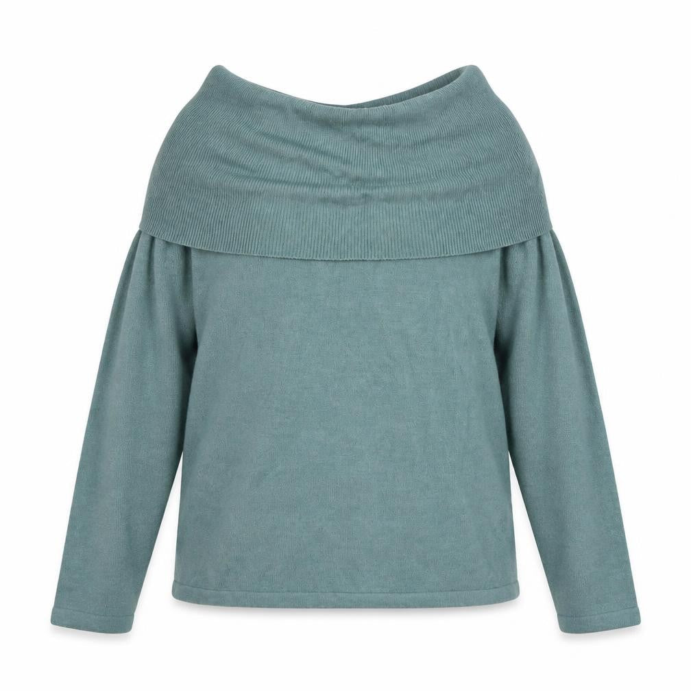 Womens UK Size 12 M&S Blue Pullover Jumper