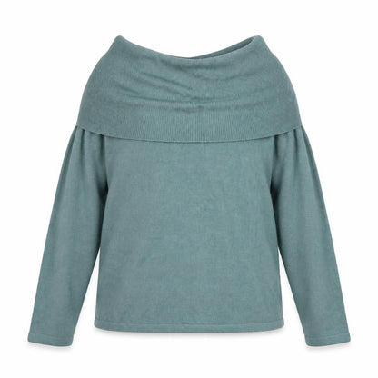 Womens UK Size 12 M&S Blue Pullover Jumper