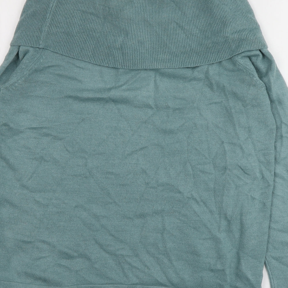 Womens UK Size 12 M&S Blue Pullover Jumper