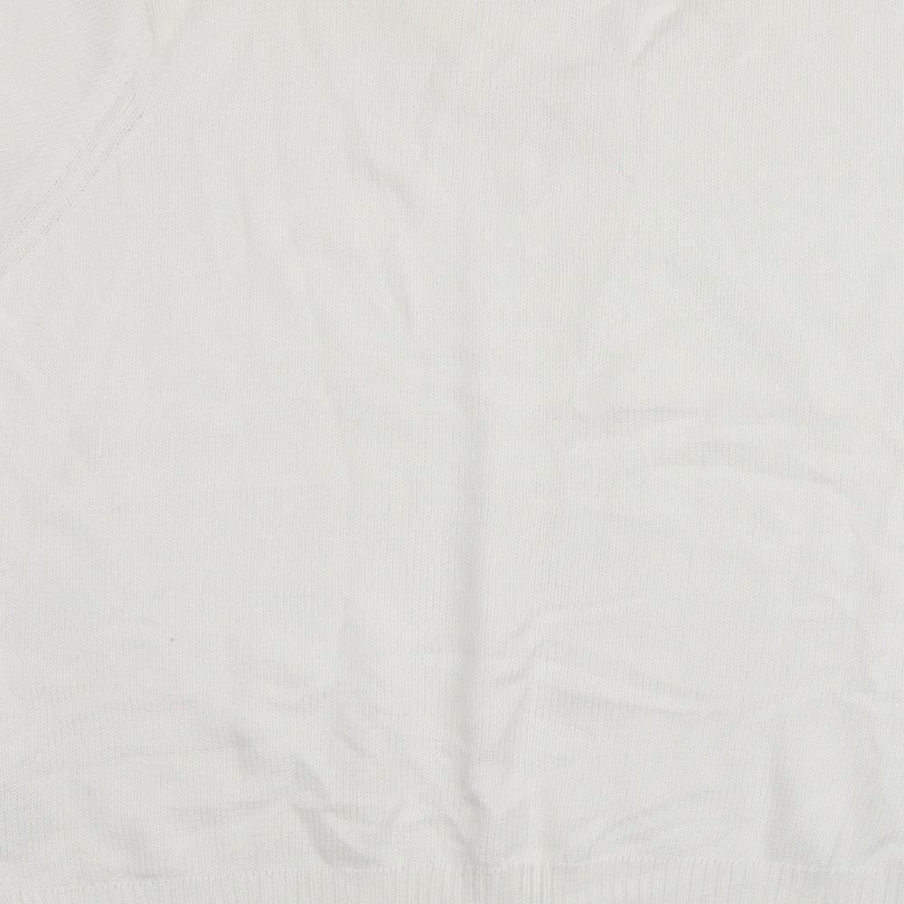 Womens UK Size M EWM Ivory Pullover Jumper