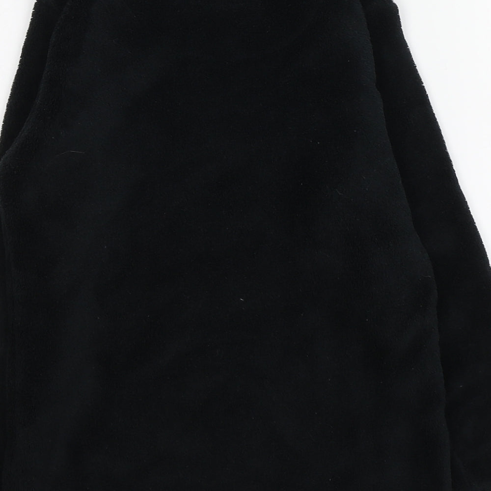 Primark Boys Black Geometric 100% Polyester Pullover Sweatshirt Size 7-8 Years