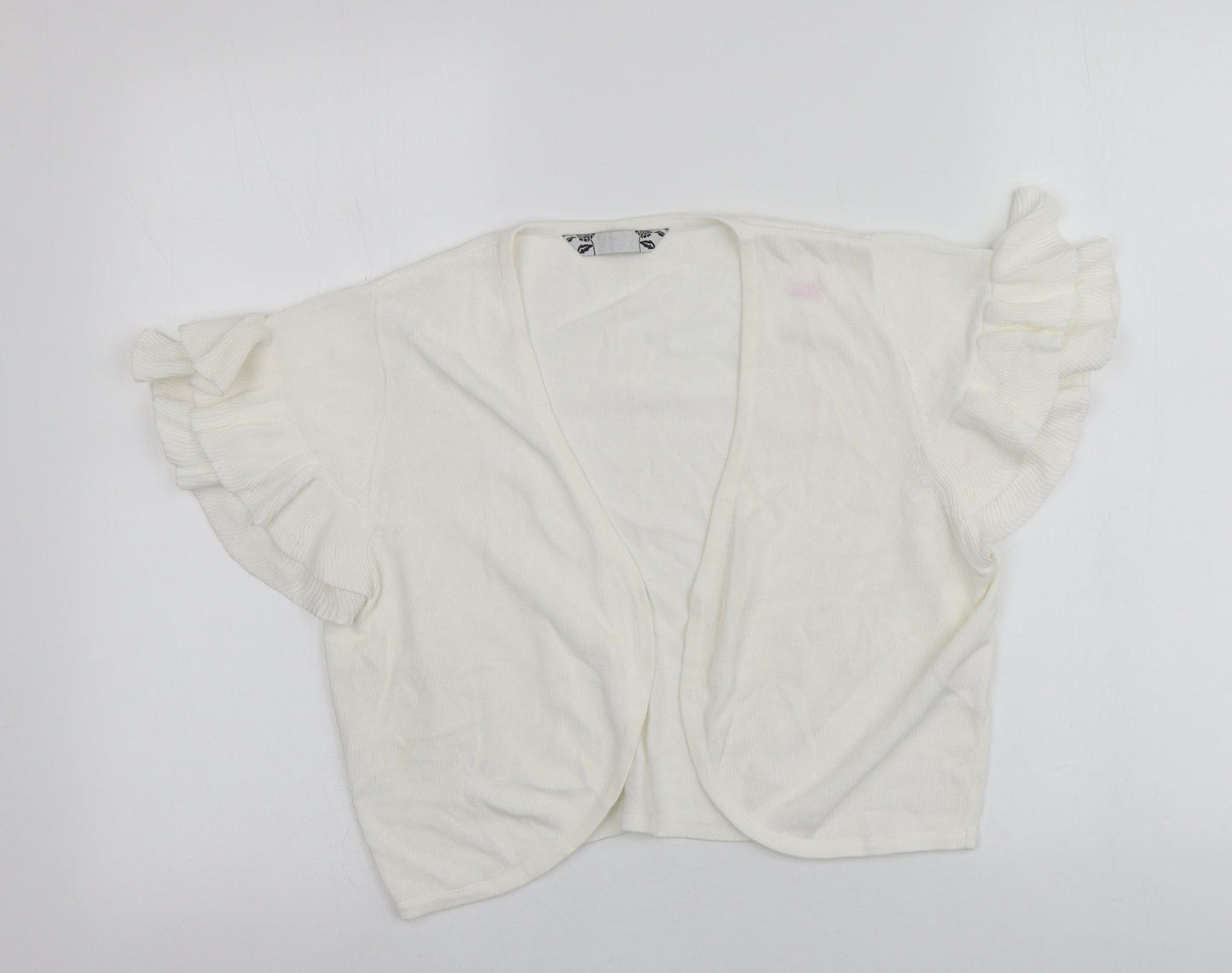 Womens UK Size 14 Joanna Hope Ivory Cardigan Jumper