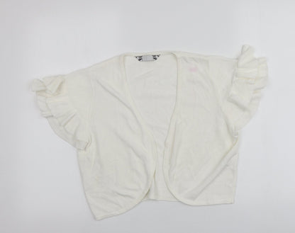 Womens UK Size 14 Joanna Hope Ivory Cardigan Jumper