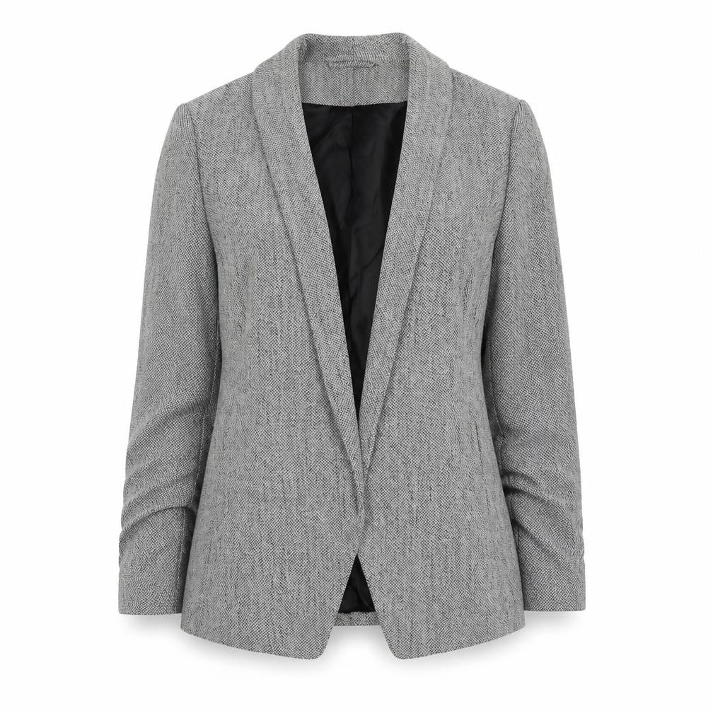 Womens UK Size 10 H&M Grey Jacket