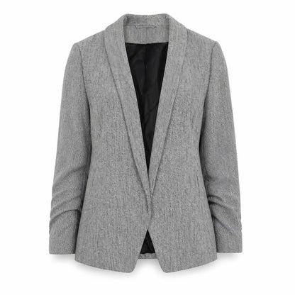 Womens UK Size 10 H&M Grey Jacket