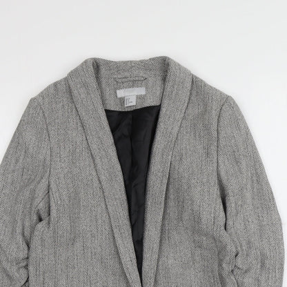 Womens UK Size 10 H&M Grey Jacket