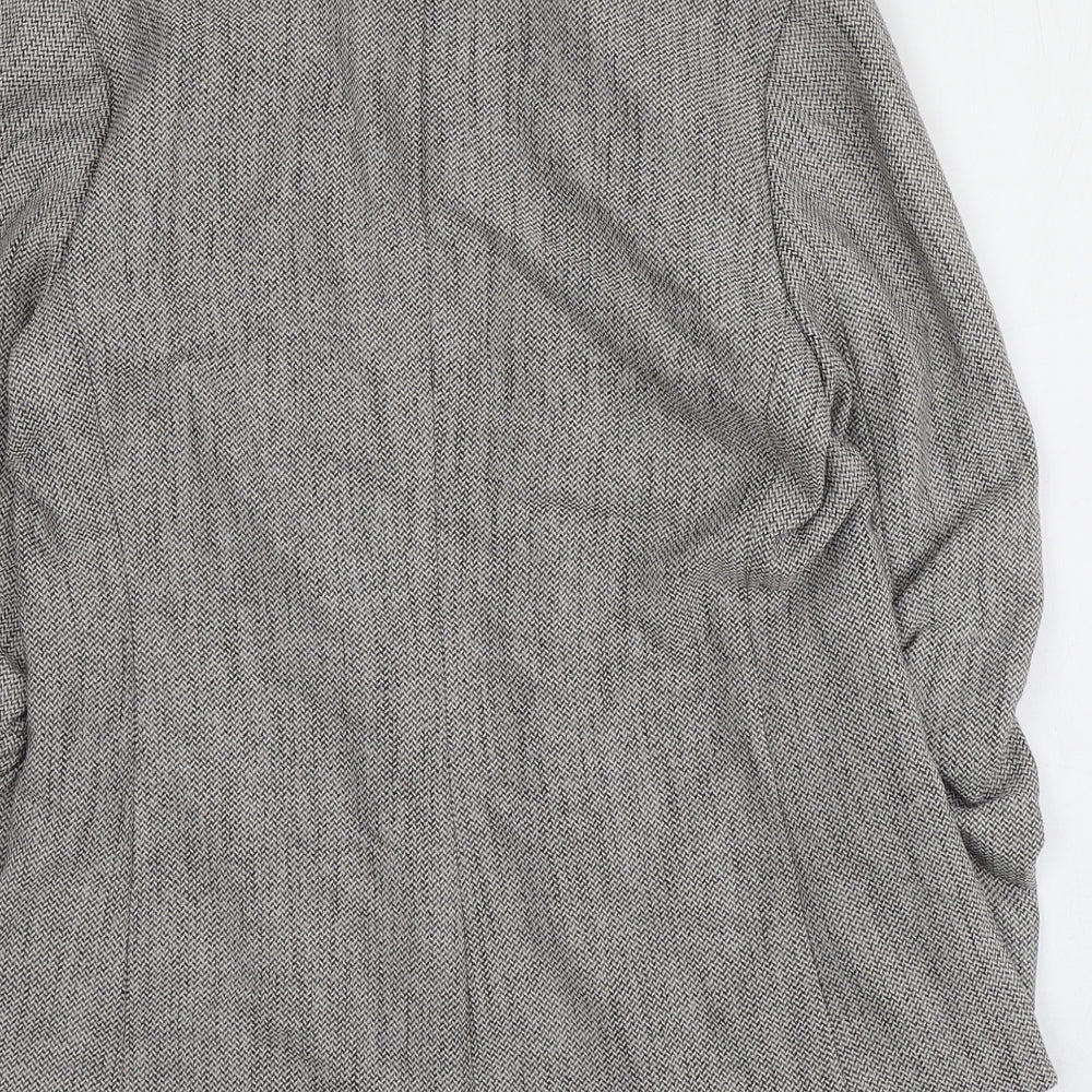 Womens UK Size 10 H&M Grey Jacket