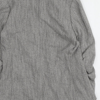 Womens UK Size 10 H&M Grey Jacket