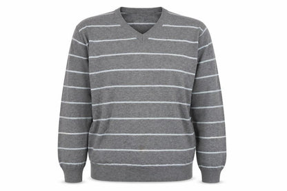 Womens UK Size L Easy Grey Pullover Jumper