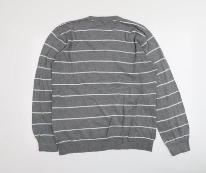 Womens UK Size L Easy Grey Pullover Jumper